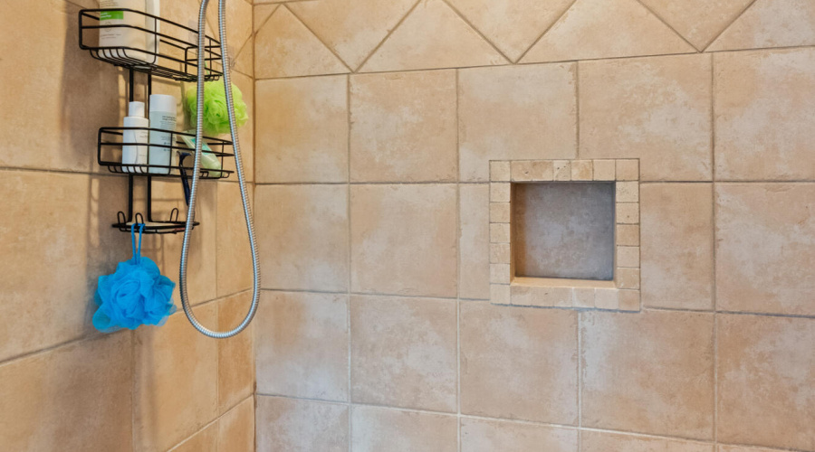 Tile shower