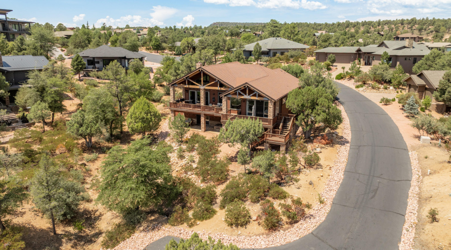 Aerial - neighborhood