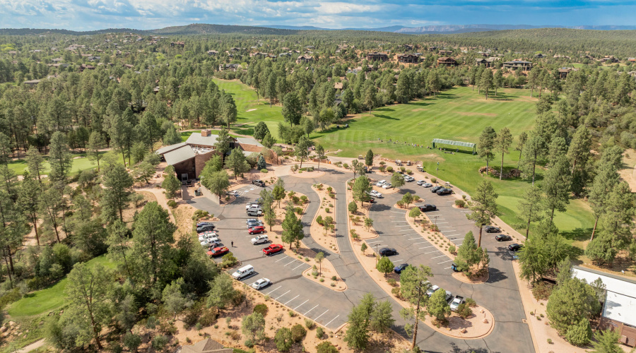 Aerial - neighborhood