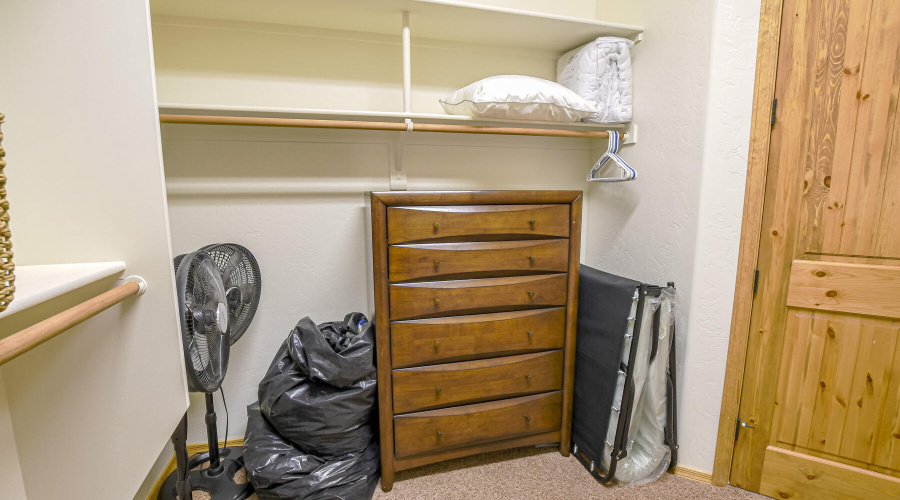 Guest Walk In Closet