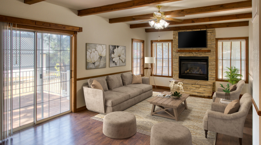 Family Room STAGED