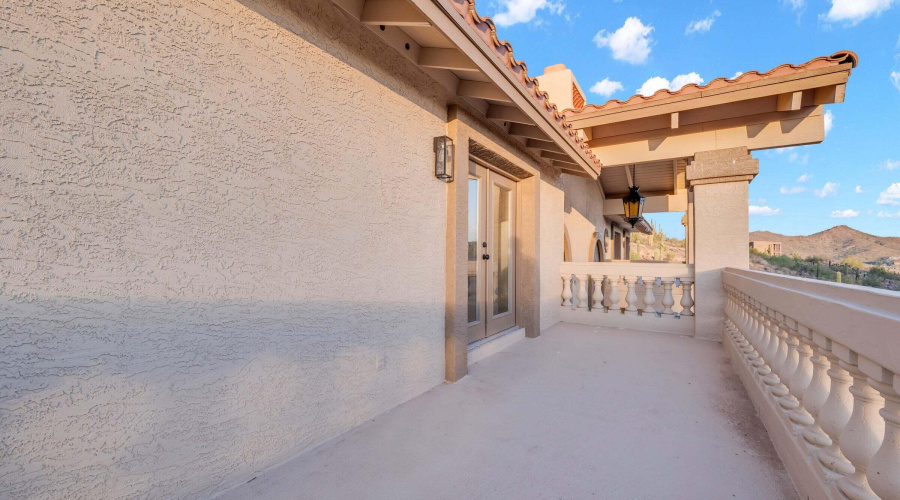 3rd bedroom balcony
