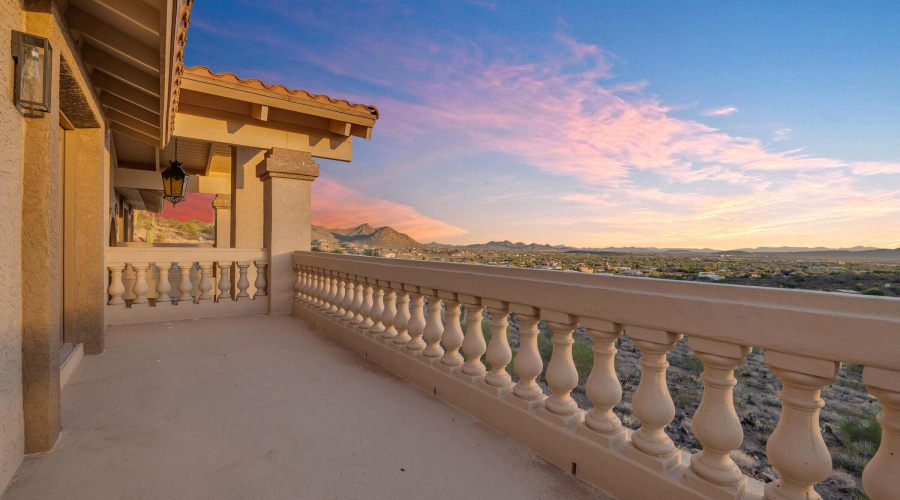 3rd bedroom balcony