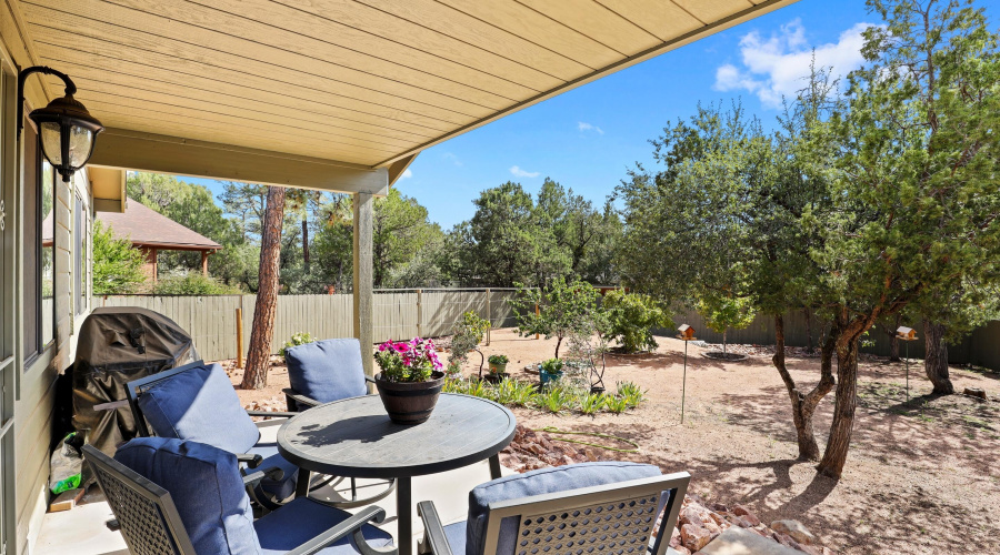 Rear Covered Patio