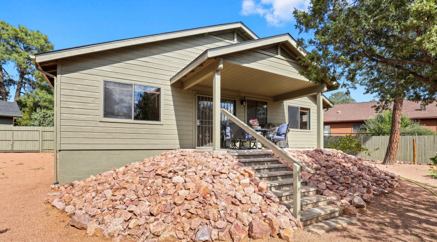 Rear Covered Patio