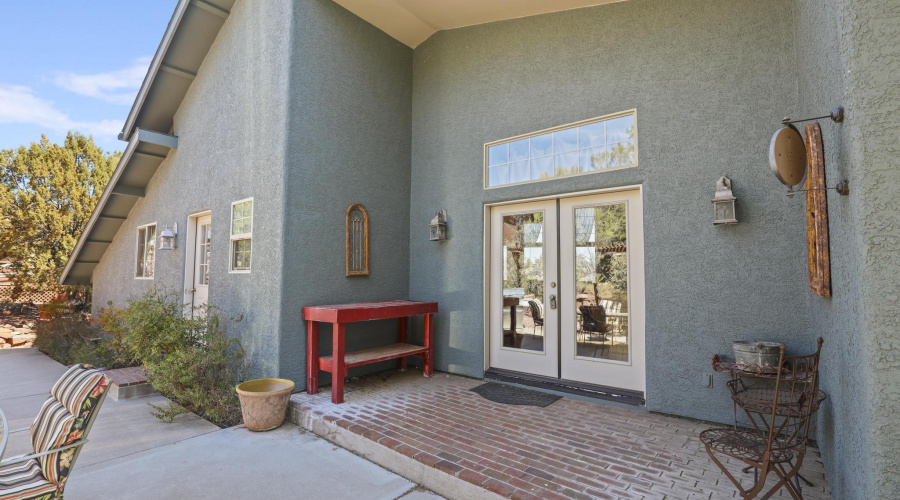 BACK ENTRANCE TO DINING ROOM