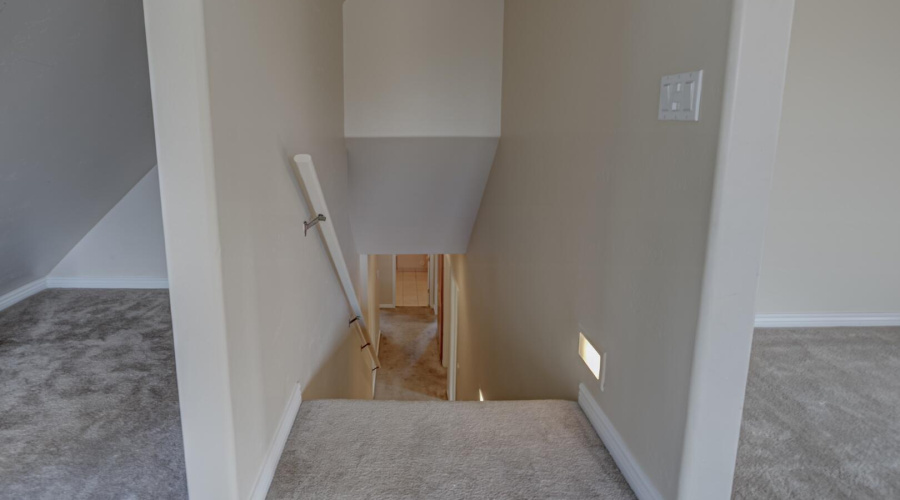 Stairs/entry to loft