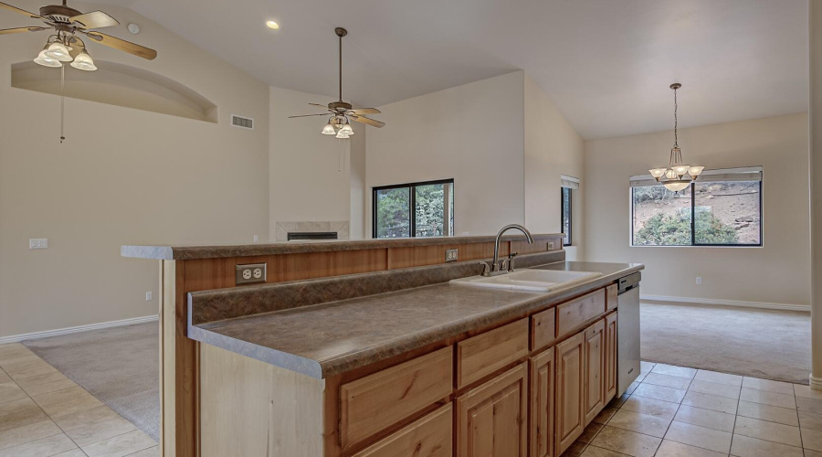 Kitchen/dining room view