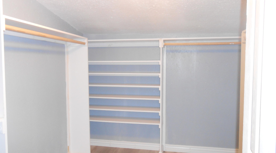 Master closet