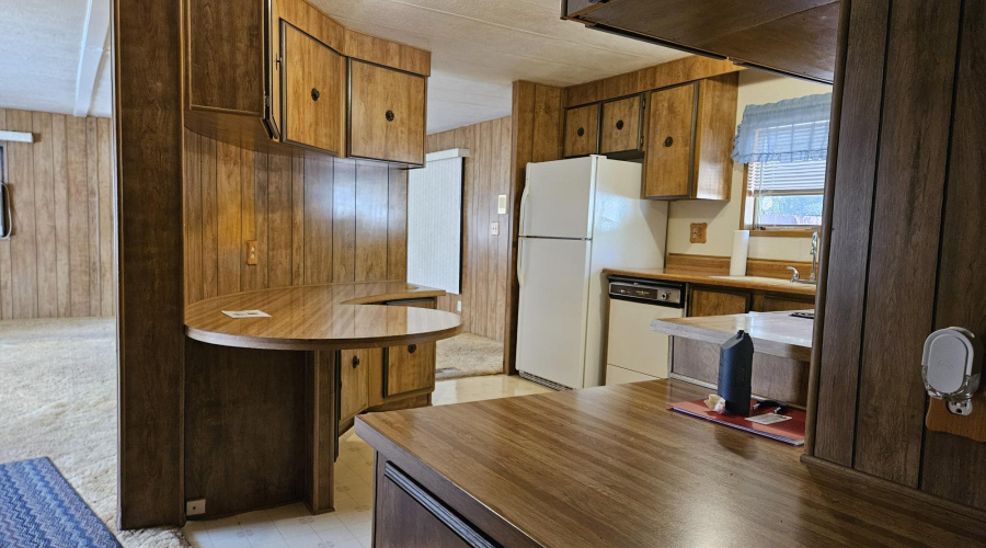 Kitchen from hallway