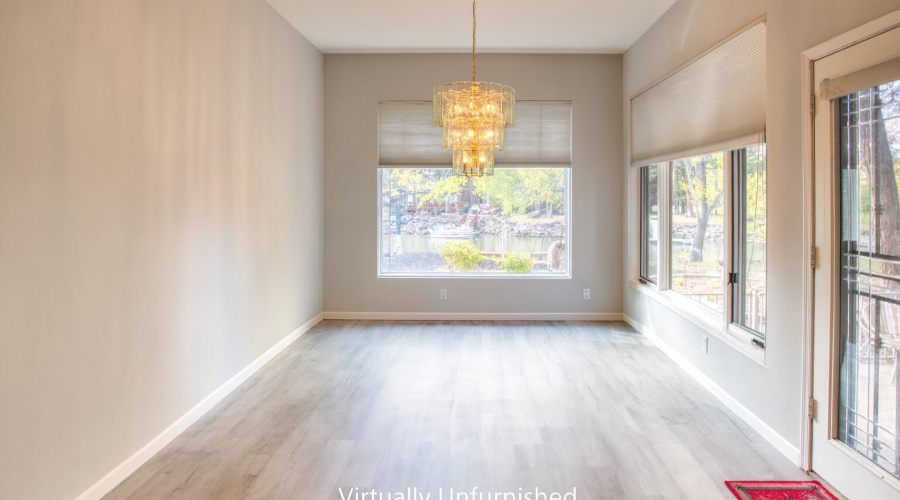 Dining Virtually Unfurnished