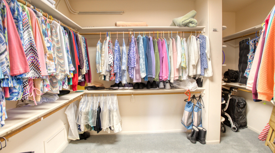 Primary Walk In Closet