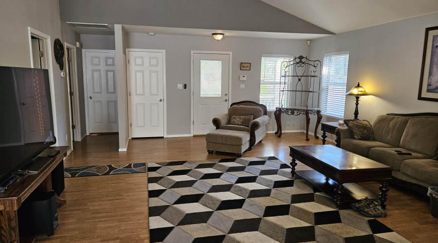 LIVING ROOM FROM DINING RM