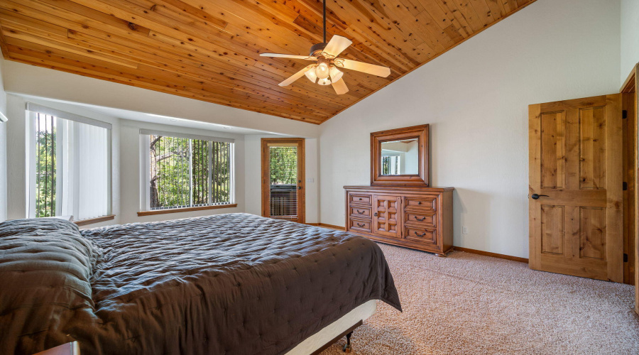 Primary Suite with Private Exit to Deck