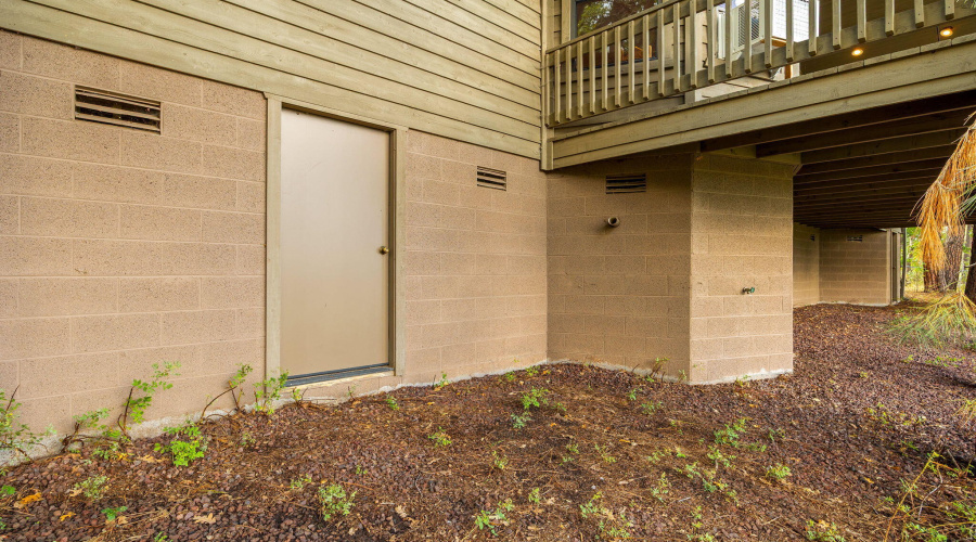 Service Door to Garage