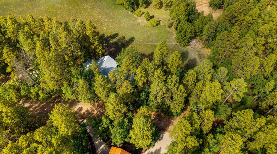 Aerial View of Home and Neighbors