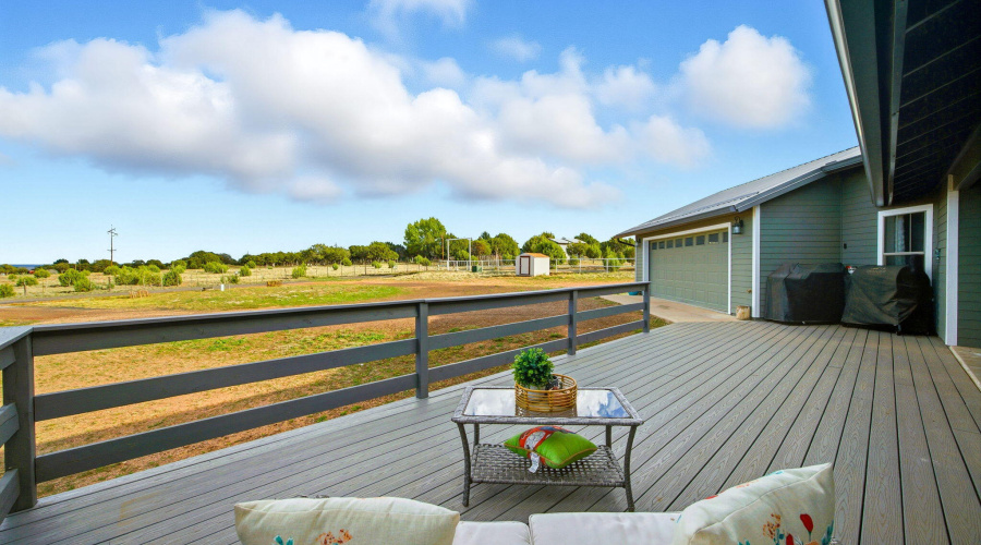 Front Deck with VIEWS