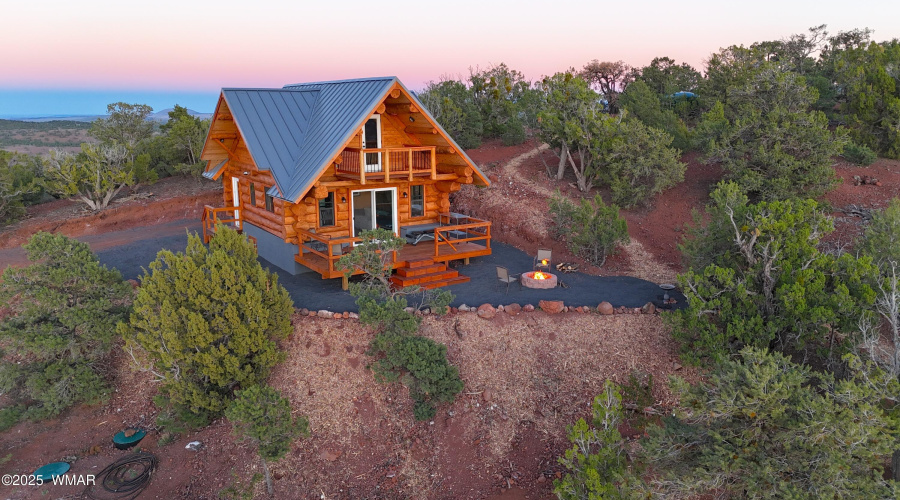 Custom Log home