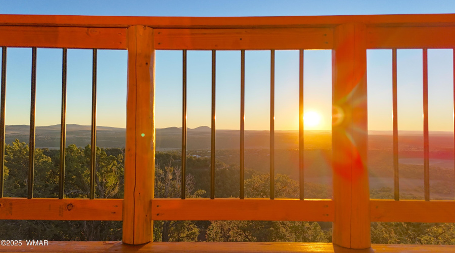 balcony with views for ever!