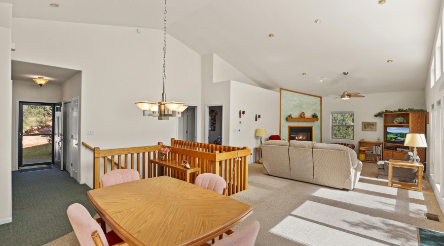 Dining in Great Room