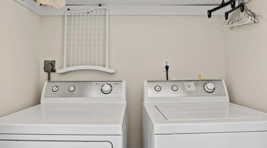 Main Level Washer/Dryer