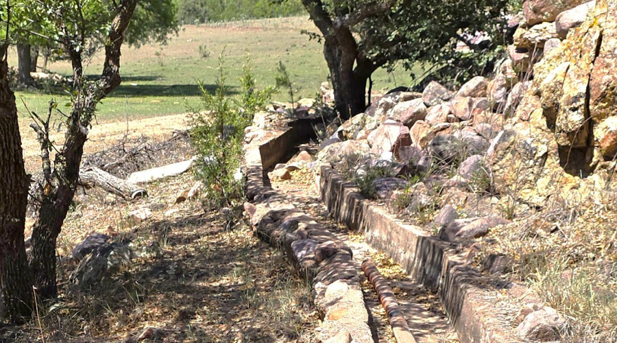 Aqueduct for Irrigation Dry