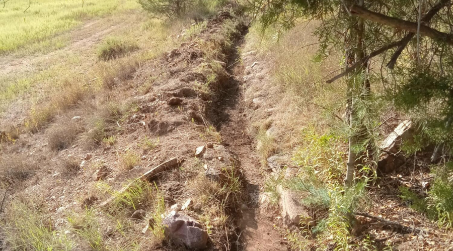 Irrigation Ditch in W Ctr Pasture