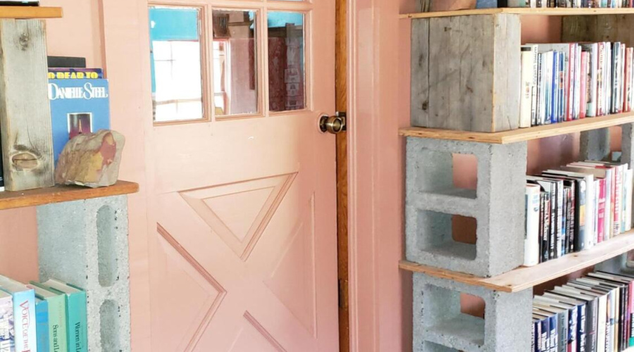 Library Door to Bdrm Downstrs