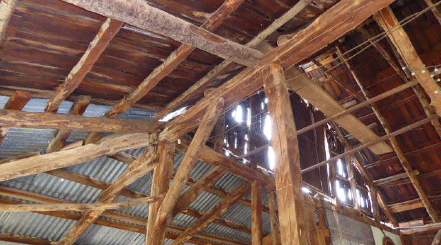 Barn Framing & Metal roof