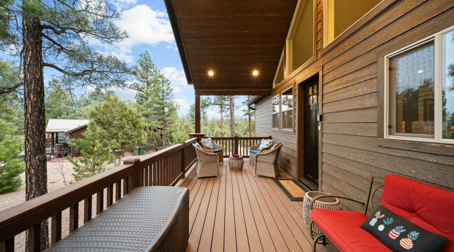 Front Covered Deck