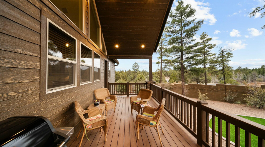 Back Covered Deck