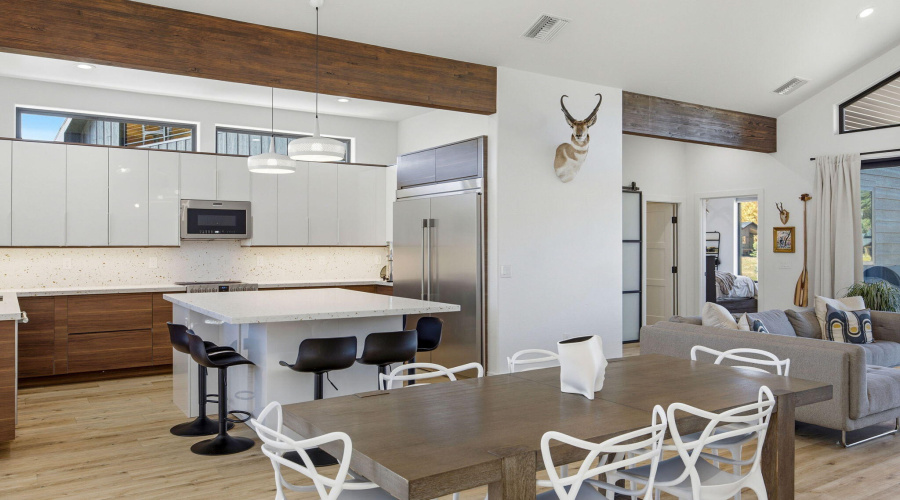 Dining Area To Kitchen