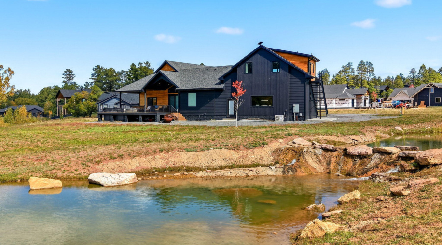Lake To Rear House View