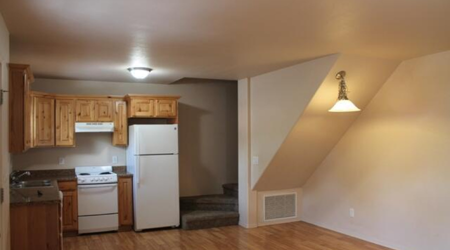 Kitchen and dining area