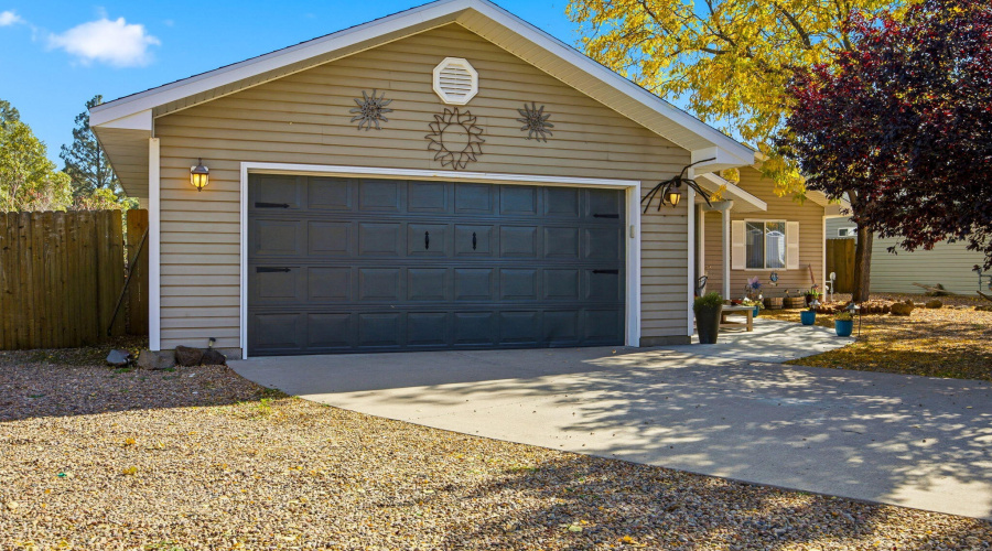 2 - 2 Car Garage