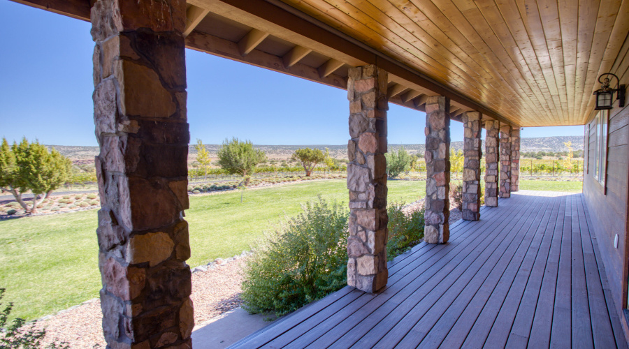 Main House Porch View