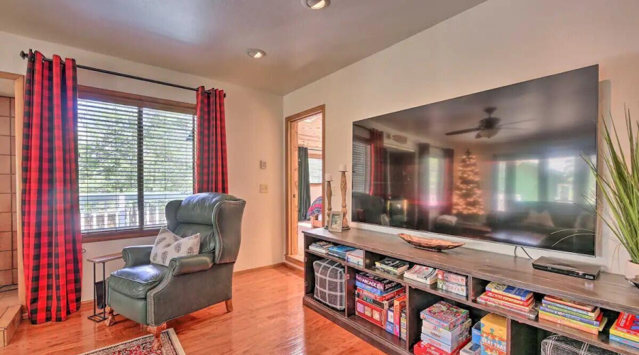 Formal Living Room Big Screen