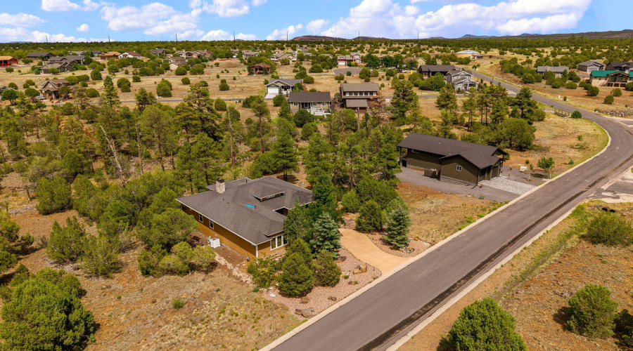 Aerial View of Neighborhood