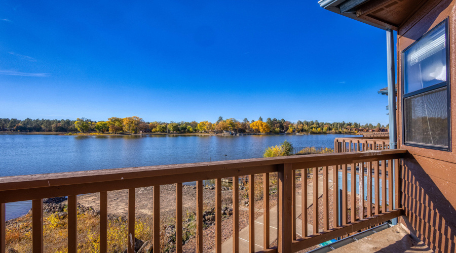 upstairs deck looking northwest