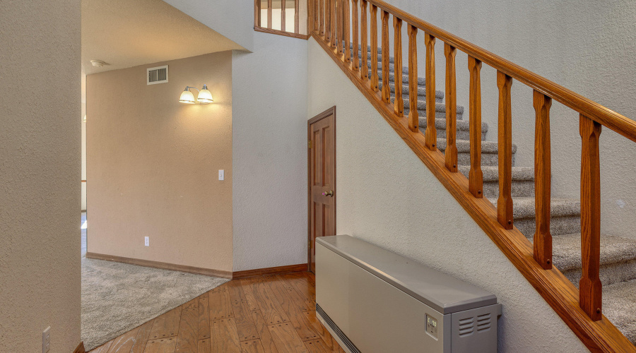 foyer towards living