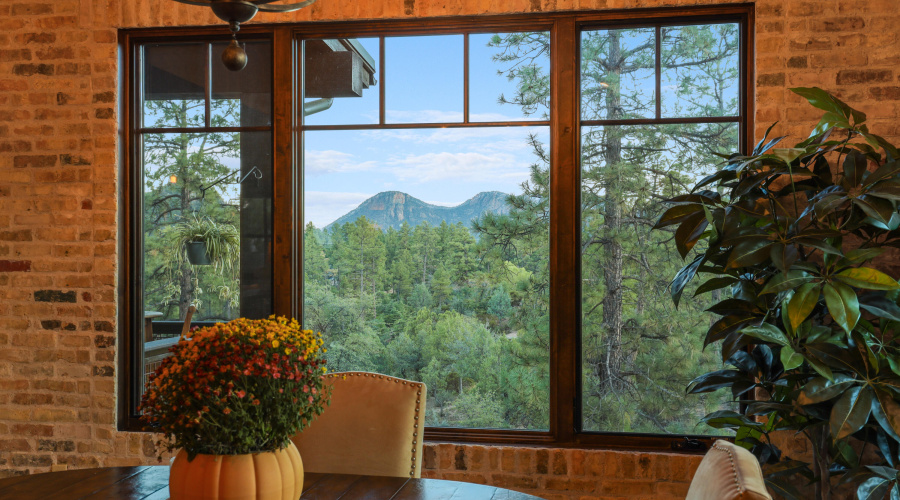 View from Kitchen Dining