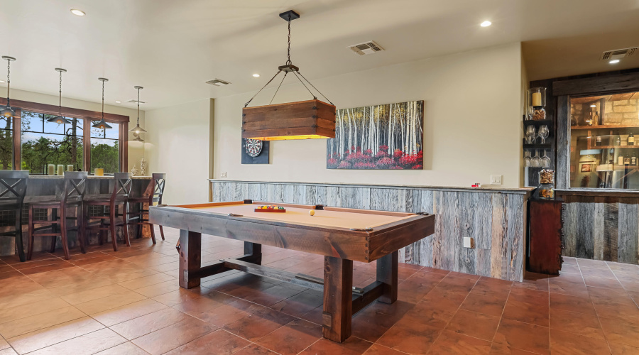 Lower Level Pool Table