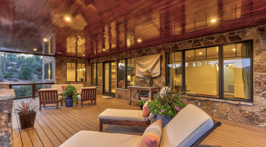 Twilight Lower Patio