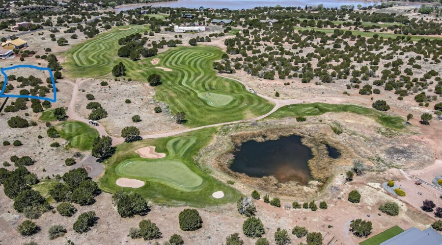 Golf course subdivision