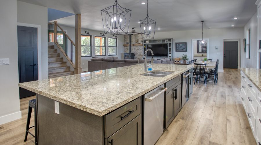 dual dishwasher island