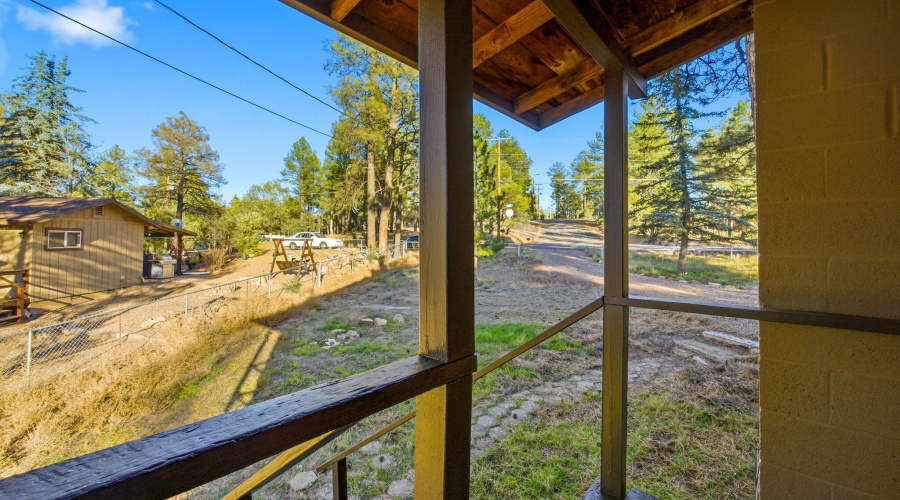 Side Porch View