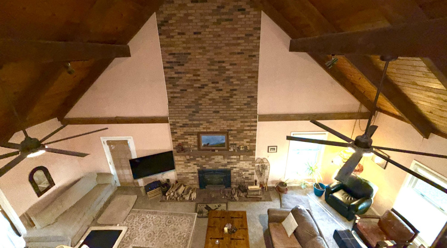 The Grand Fireplace in the Great room