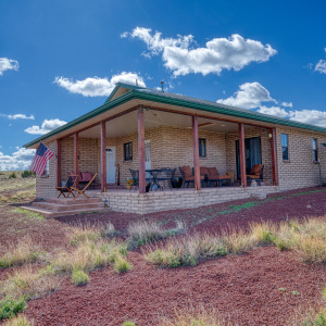 North west view of home