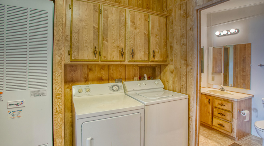Laundry Room and Hall Bath Second Entran