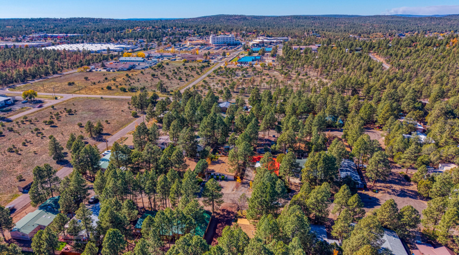 Hospital Aerial From Home